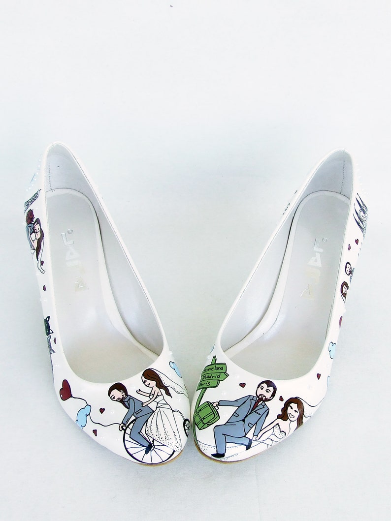 custom wedding shoes