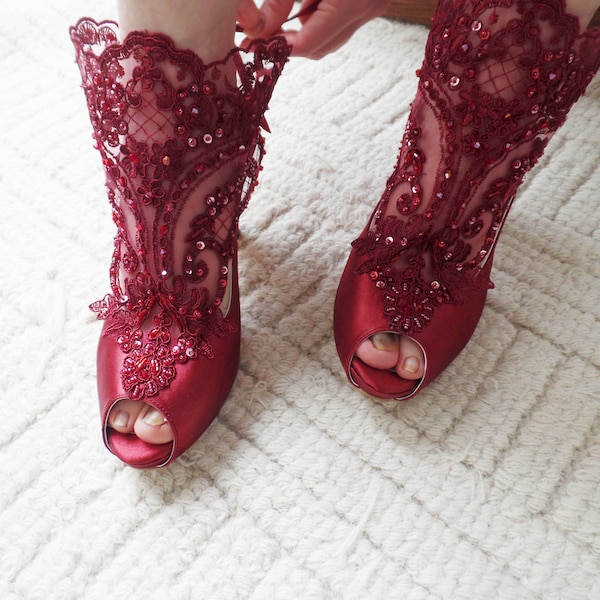funky wedding boots