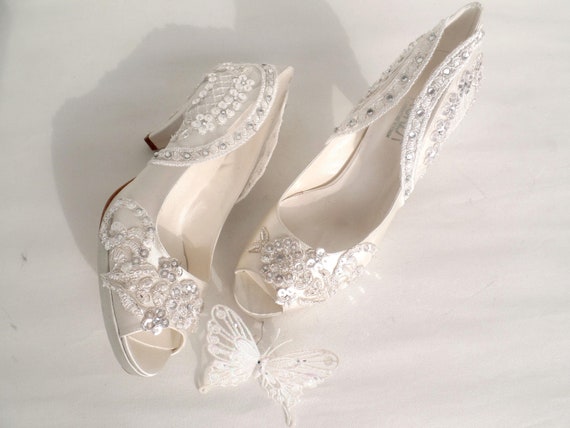 bridal shoes with bling