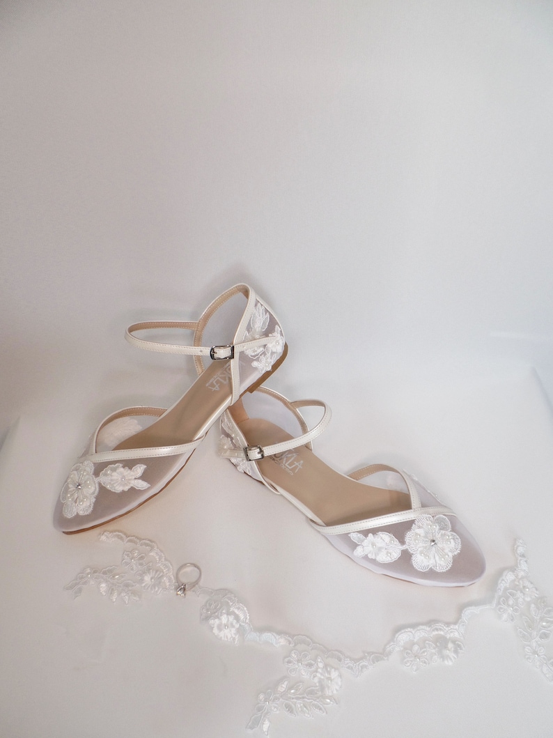 beaded wedding flats