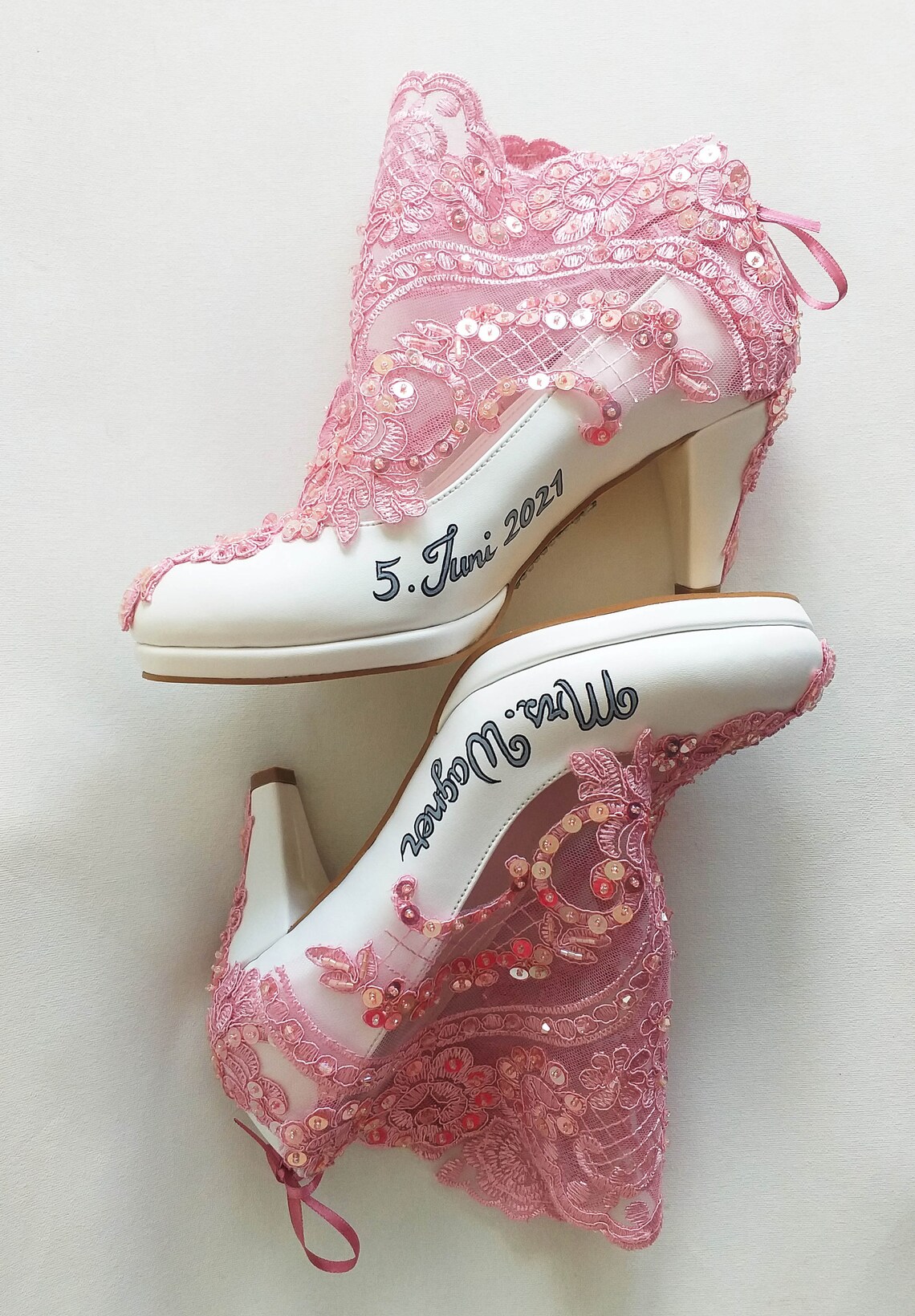dusty pink shoes