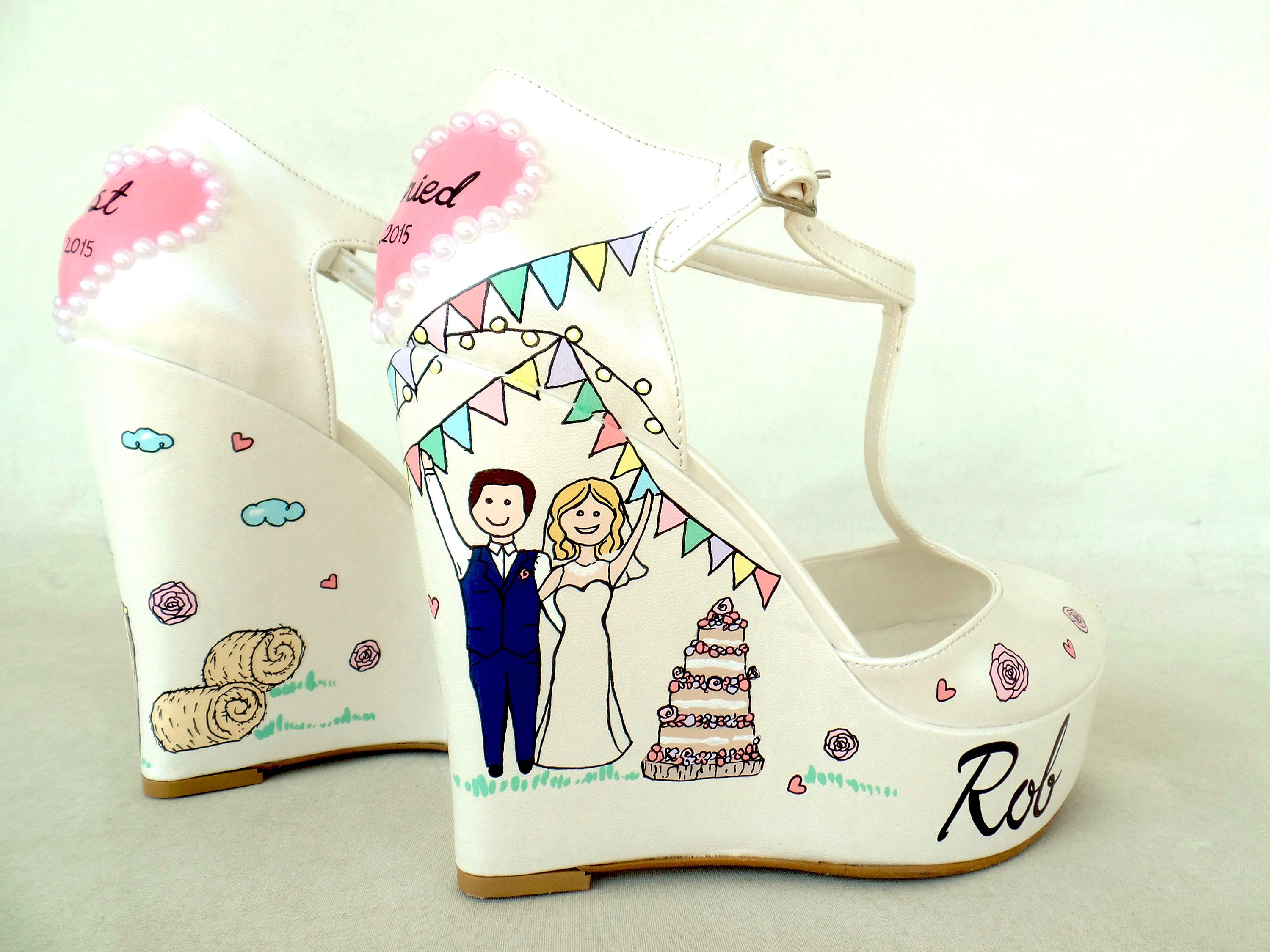 KUKLA HandmadeShoes — Cinderella's wedding-Personalized Bridal Shoes