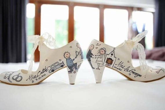 unique wedding shoes for the bride