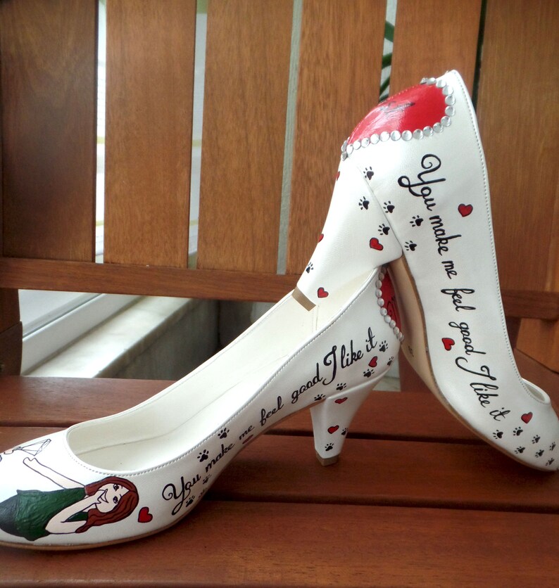 Custom Wedding Shoes for Dog Mom | Etsy