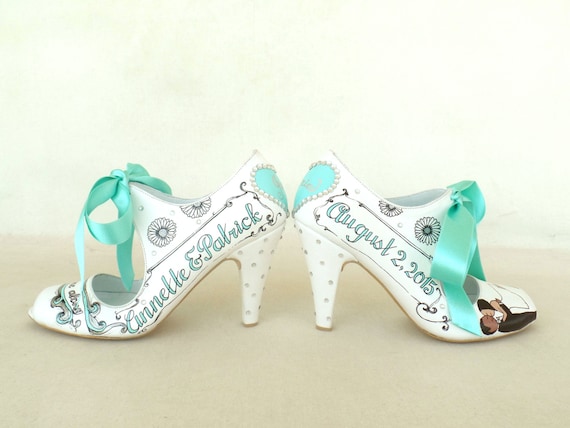 Zapatos de boda personalizados para novia zapatos de novia - Etsy España