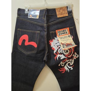 Evisu Jeans 32 - Etsy