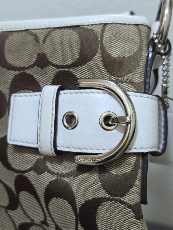 Vintage Authentic Coach Signature Y2K shoulder bah / … - Gem