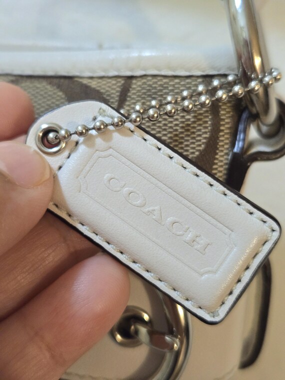 Vintage Authentic Coach Signature Y2K shoulder bah / … - Gem