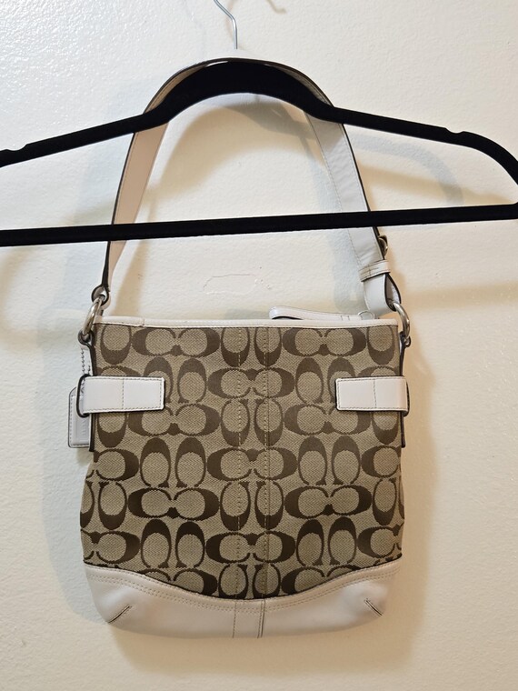 Vintage Authentic Coach Signature Y2K shoulder bah / … - Gem