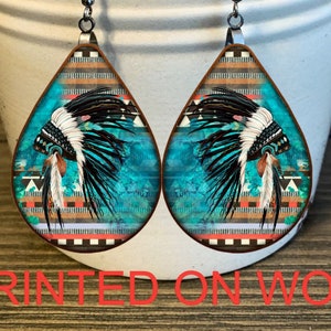 Western Jewelry, Western Earrings, Horse Earrings, Western Boho Earrings, Western Aztec Earrings, Western Dangle Earrings, Cowgirl Earrings