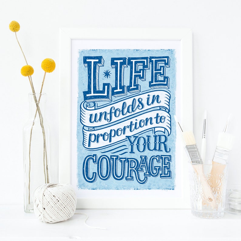 Life Unfolds Print