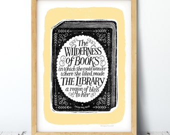 Wilderness of Books Print