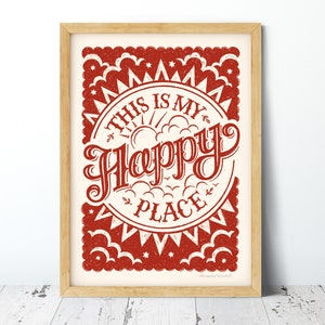 Happy Place Print