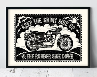 Motorbike Print