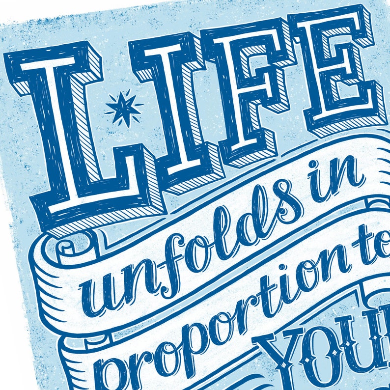Life Unfolds Print