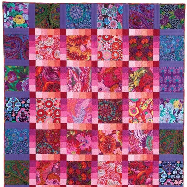 Garden Gradation Quilt Pattern, Featured in McCall's Magazine - Digital Download PDF