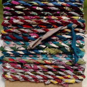 Handmade Fabric Twine - 15 Feet (5 yards)