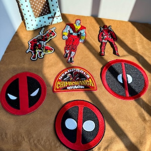 Deadpool Embroidery Patch