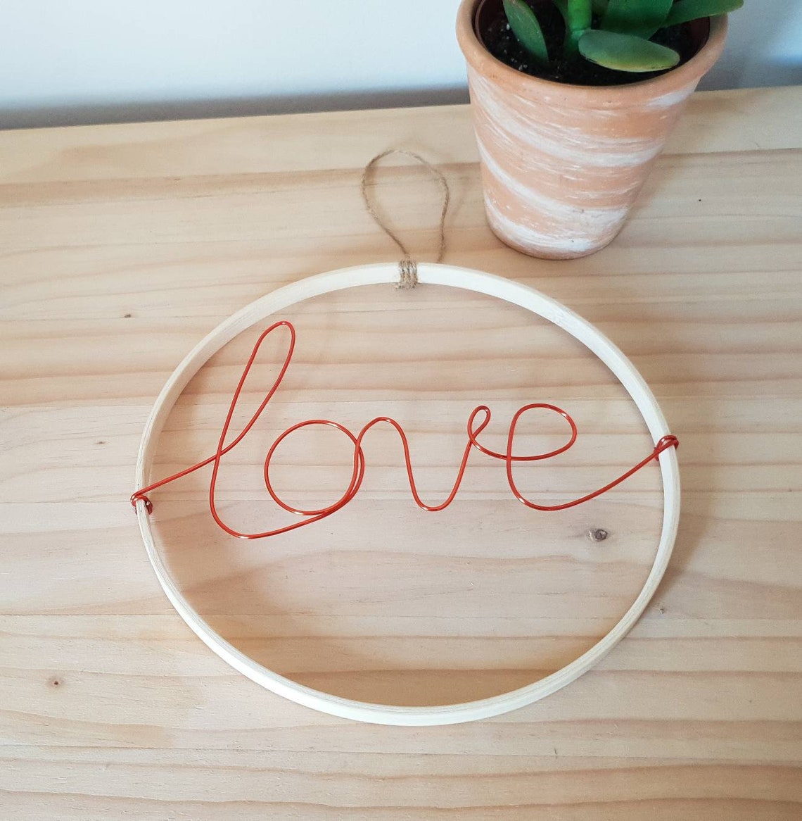 Wire wall art Wire words Wall decor Wall hanging Wire Etsy