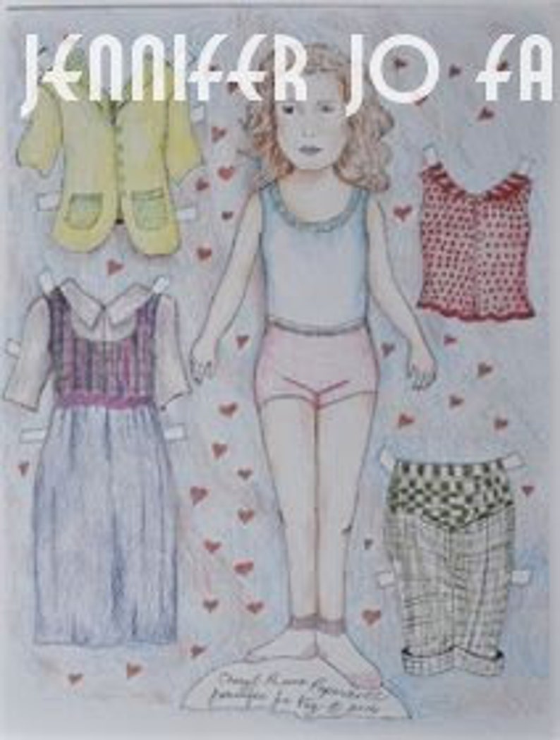 Paper Dolls Etsy UK