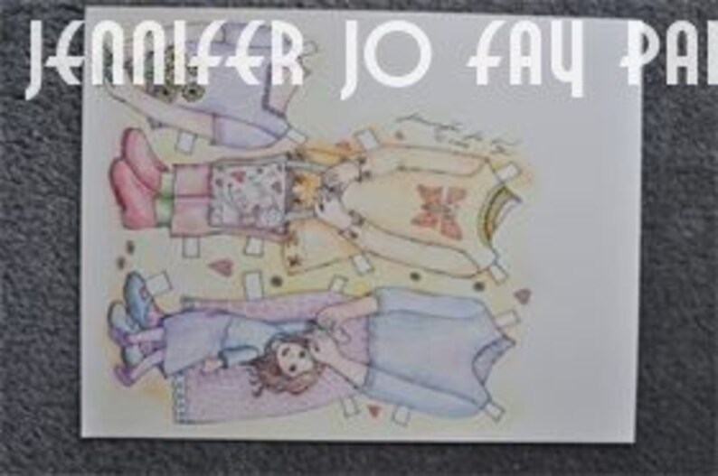 Paper Dolls Etsy UK