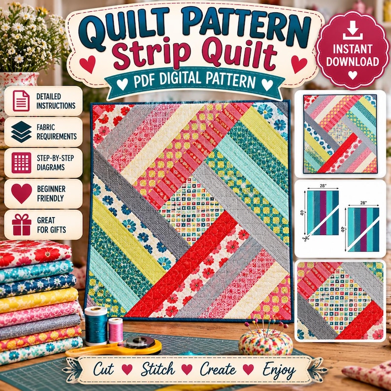 English Paper Piecing Patterns Bundle, 30+ Quilt Blocks & PDF Templates ...