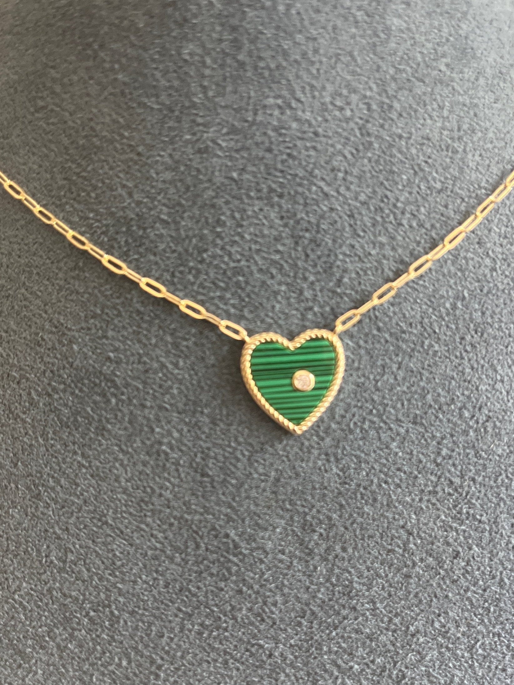 Jennifer miller deals heart necklace