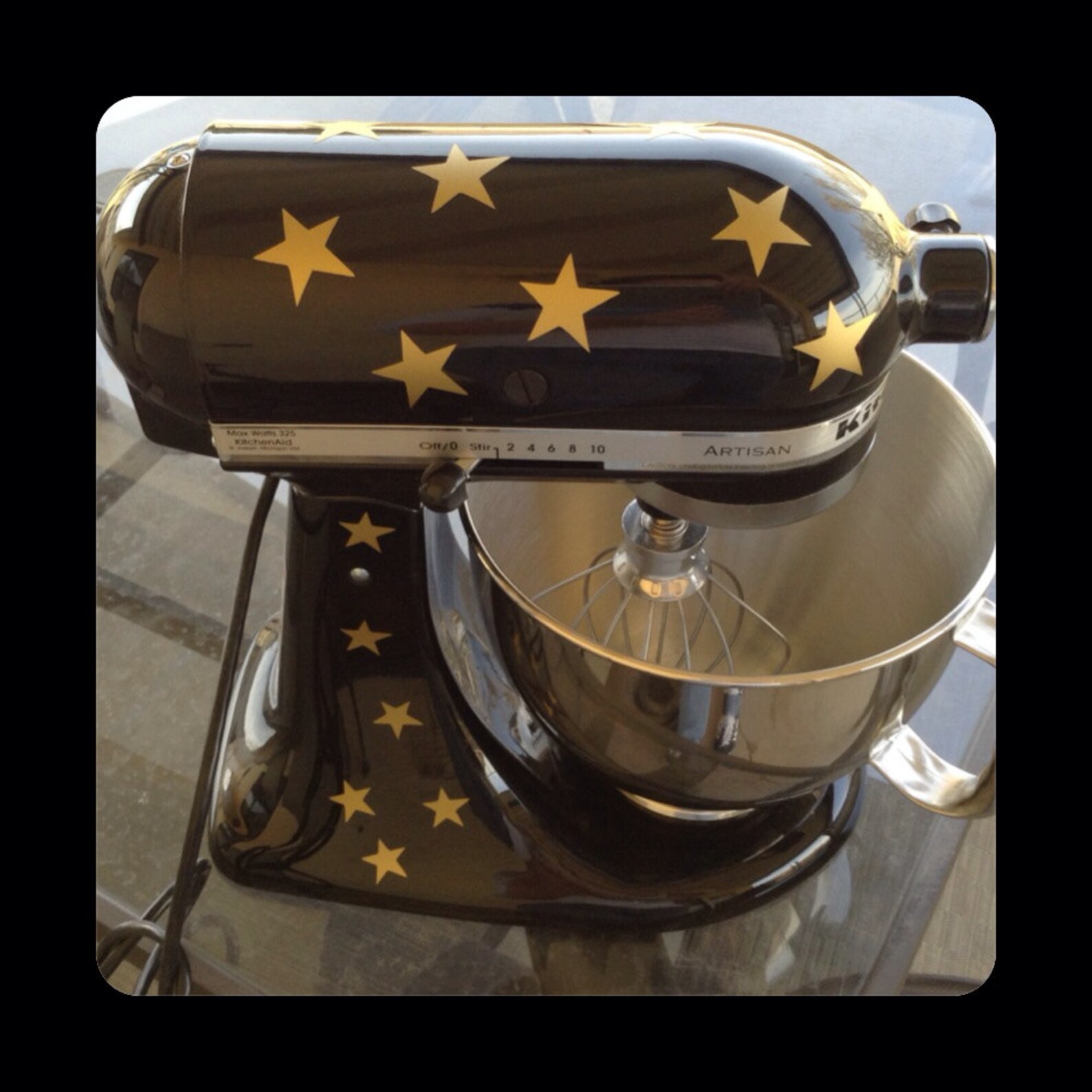 Kitchenaid Star Decal Vinyl Decal With Stars for Kitchen Etsy