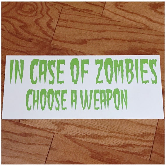 funny zombie weapons