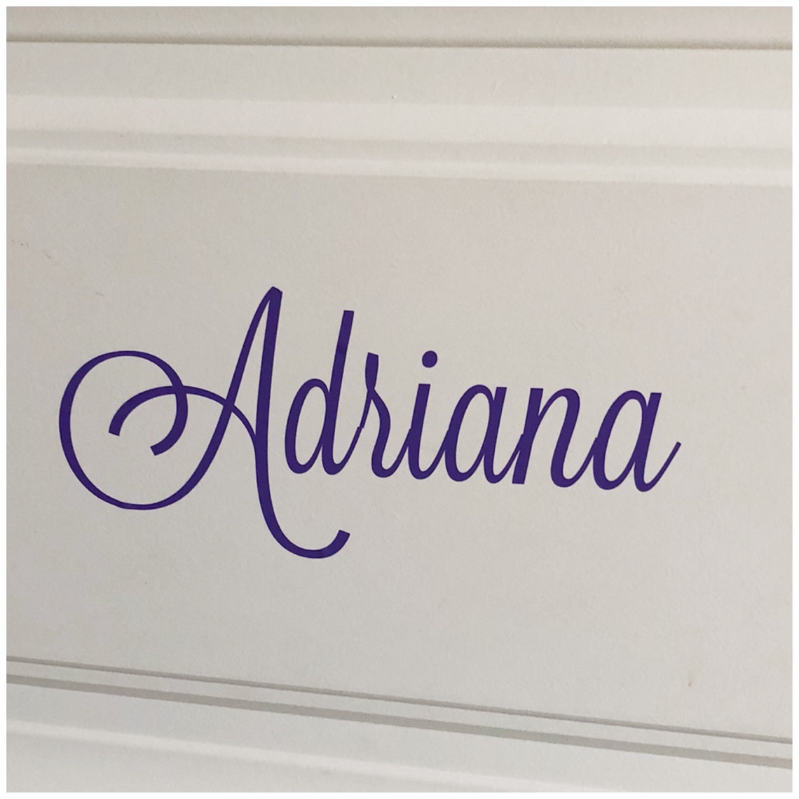 Name Door Decal Child Name Bedroom Door Decor Removable Etsy