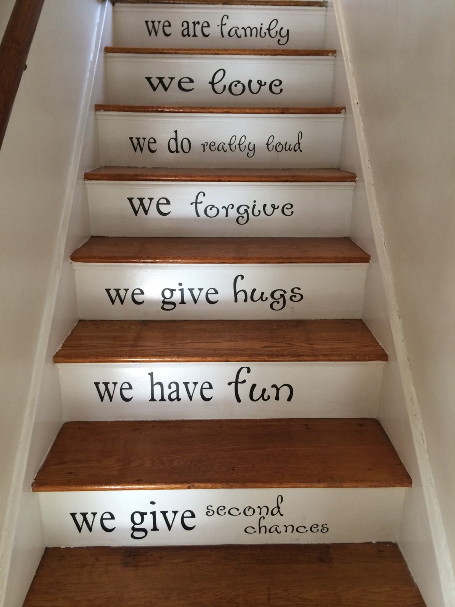 Stairs Decal Vinyl Decal for Staircase Custom Color in Etsy