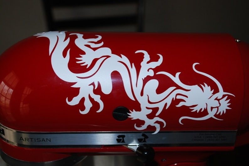 One Stylish Kitchen Mixer / Appliance Removable Vinyl Decal / Etsy