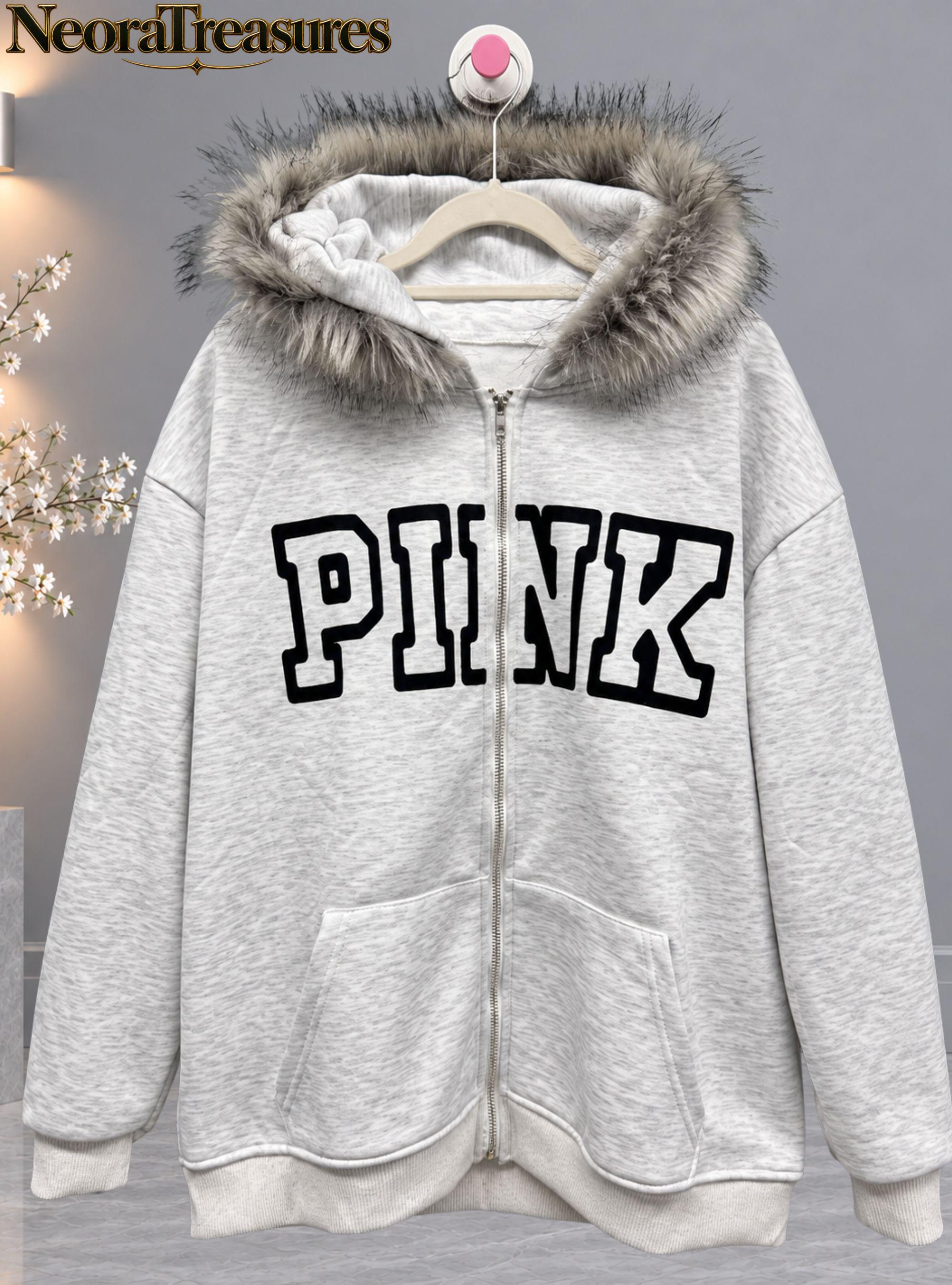 Y2k Fur Zip up Jacket - Etsy