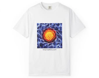 Cymatic Portal Unisex Garment-Dyed T-shirt