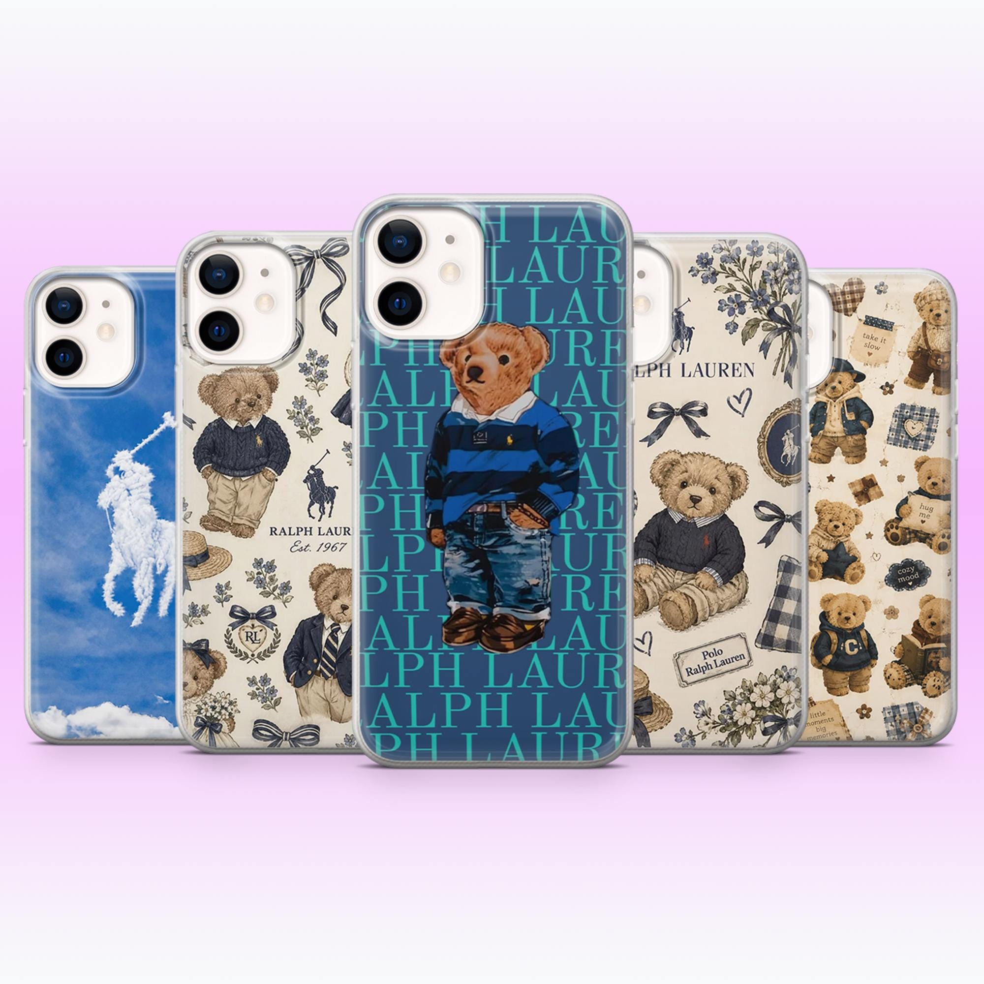 Teddy Bear Phone Case - Etsy