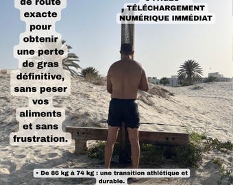 Guide Perte de Gras Définitive et Corps Athlétique | Rééquilibrage Alimentaire Sans Frustration | Méthode Marche Active | Darkmind