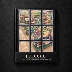 Fuecoco IR 201/193 Extended Binder Art | Paldea Evolved (digital nedladdning)