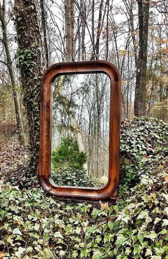 Rounded Corner Mirror Custom Vanity Rustic Knotty Rounded Corner Mirror Custom Vanity