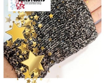 Easy to Knit, Bling Texting Mitts!