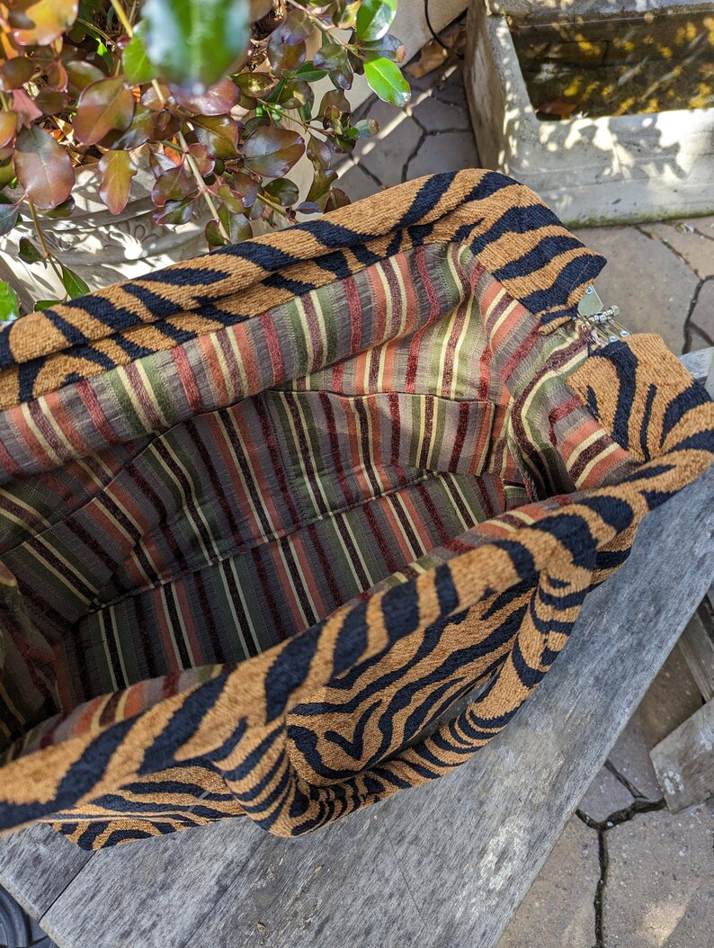 ARRÊTEZ CE TIGRE Sac pour tapis, sac portemanteau, sac de voyage, sac Mary Poppins . image 2