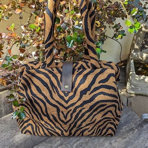 ARRÊTEZ CE TIGRE Sac pour tapis, sac portemanteau, sac de voyage, sac Mary Poppins . image 1