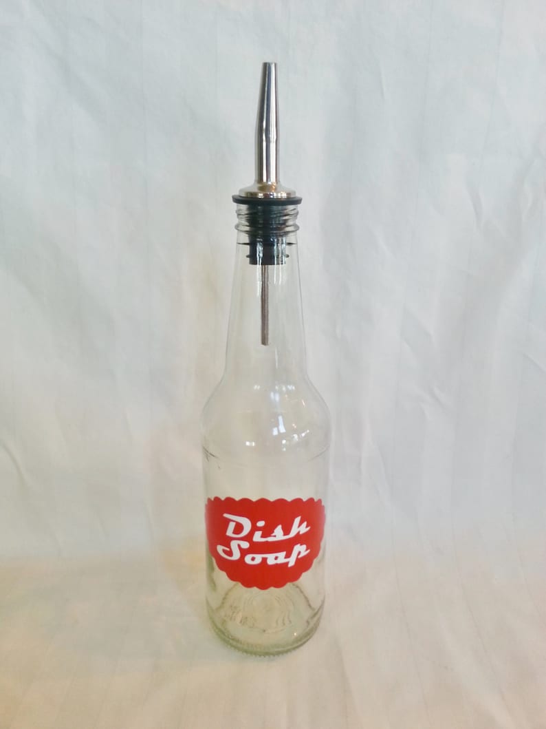 RETRO Soda Bottle Dish Soap Dispensers Hand Sanitizer Soap Etsy