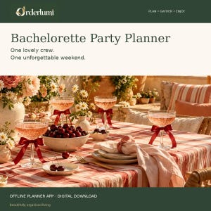 Bachelorette Party Planner App, Group Payments, Weekend Itinerary, Rooms and Packing List, Digital Download image 1