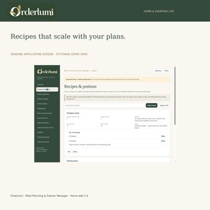 Application de planification des repas, calculateur de portions, liste de courses hebdomadaire, suivi du garde-manger et du congélateur, téléchargement numérique image 3