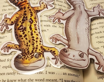 Leopard Gecko Page Pet Bookmark