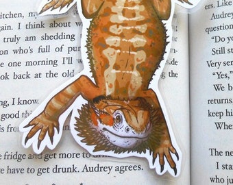 Bearded Dragon Page Pet Bookmark