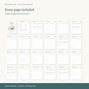 Group Trip Planner, 24-Page Fillable PDF, Better Together, Printable Travel Organizer image 5