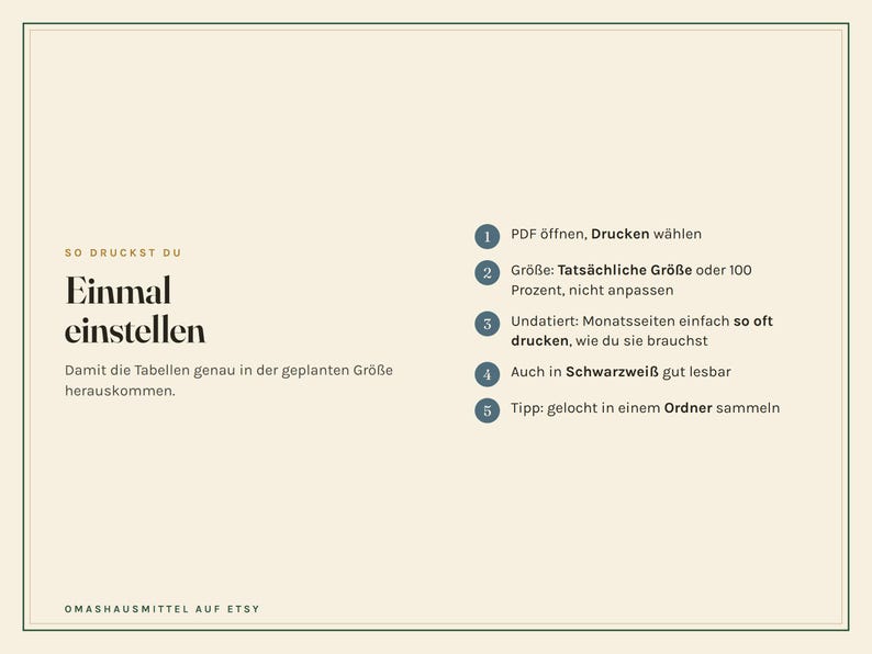 Haushaltsbuch zum Ausdrucken, undatiert, Budgetplaner PDF A4 und Excel Tabelle, Ausgaben, Fixkosten, Sparziele, Umschlagmethode Bild 10