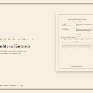 16 fertige Putzrezepte zum Ausdrucken, Essig und Natron, Putzmittel selber machen, Karten A5, PDF deutsch image 3