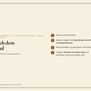 Rezeptkarten Set zum Ausdrucken, 124 Hausmittel Karten und Handbuch PDF, Geschenk-Edition mit leeren Karten, deutsch Bild 10
